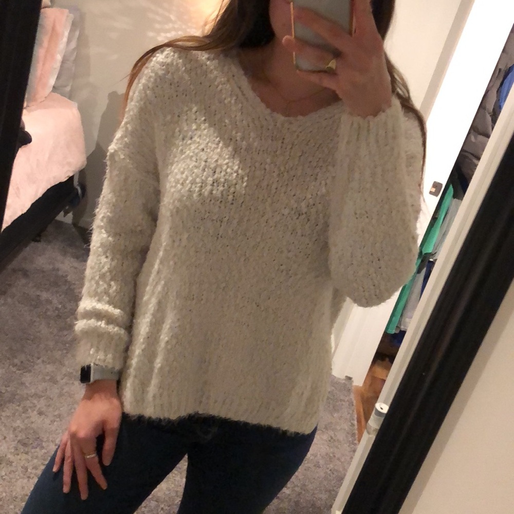 White sweater - Picture 2 of 3